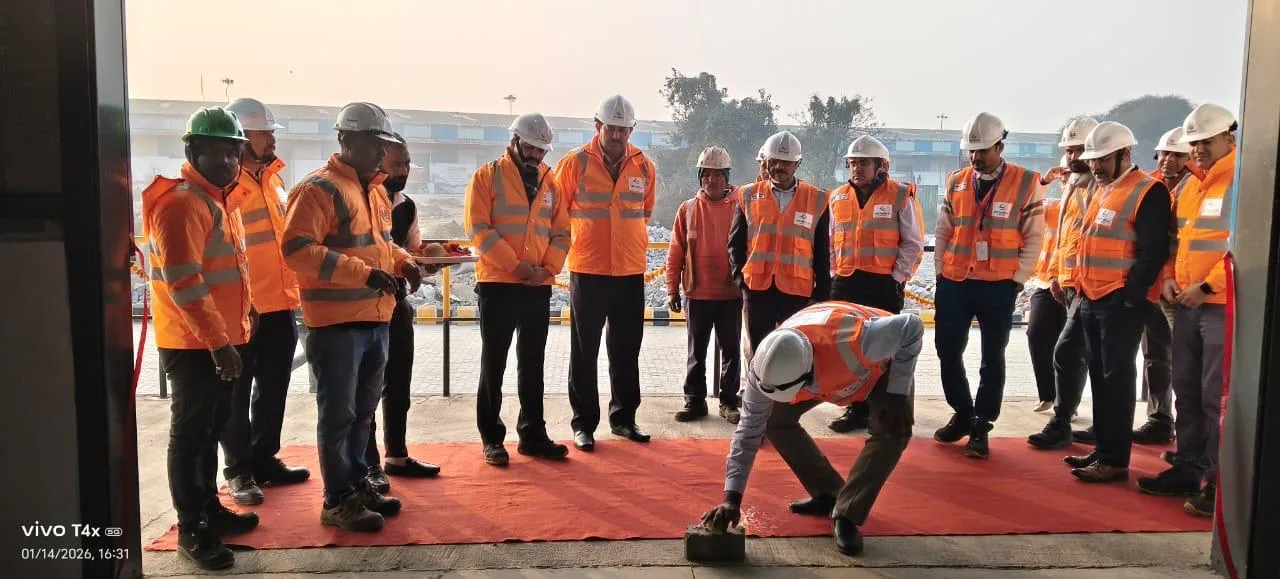 Bhoomi pujan ceremony ahead of a new facility handover